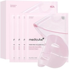 Medicube PDRN Pink Collagen Gel Face Mask , Elasticity, Moisturizing - 4 Pack UK