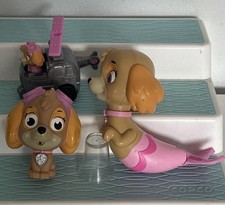 Paw Patrol Mermaid Skye Bath Squirter Copter Lot