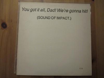 BIG BLACK - You Got It All, Dad! We're Gonna Hit! - Vinyl LP UK 1986 Numbered