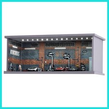 Display Case for Hot Wheel with LED Light Stackable Mega Garage Storage for 1...
