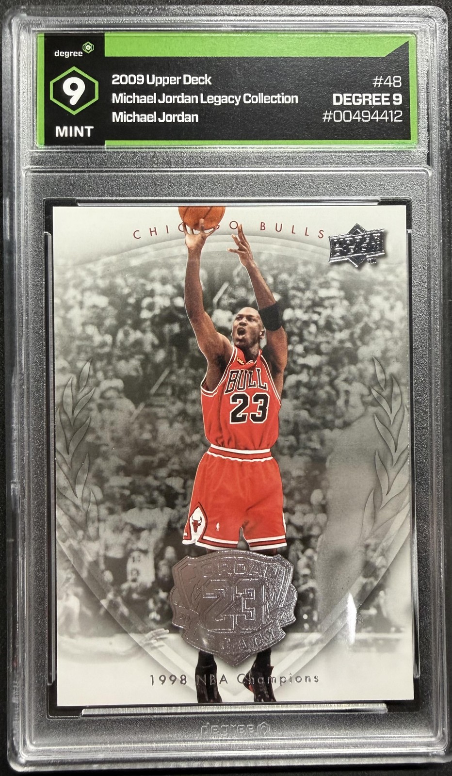 2009-10 Upper Deck Legacy Collection Michael Jordan Chicago Bulls