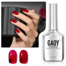 Sheer Red Gel Nail Polish,16Ml Soak off Jelly...