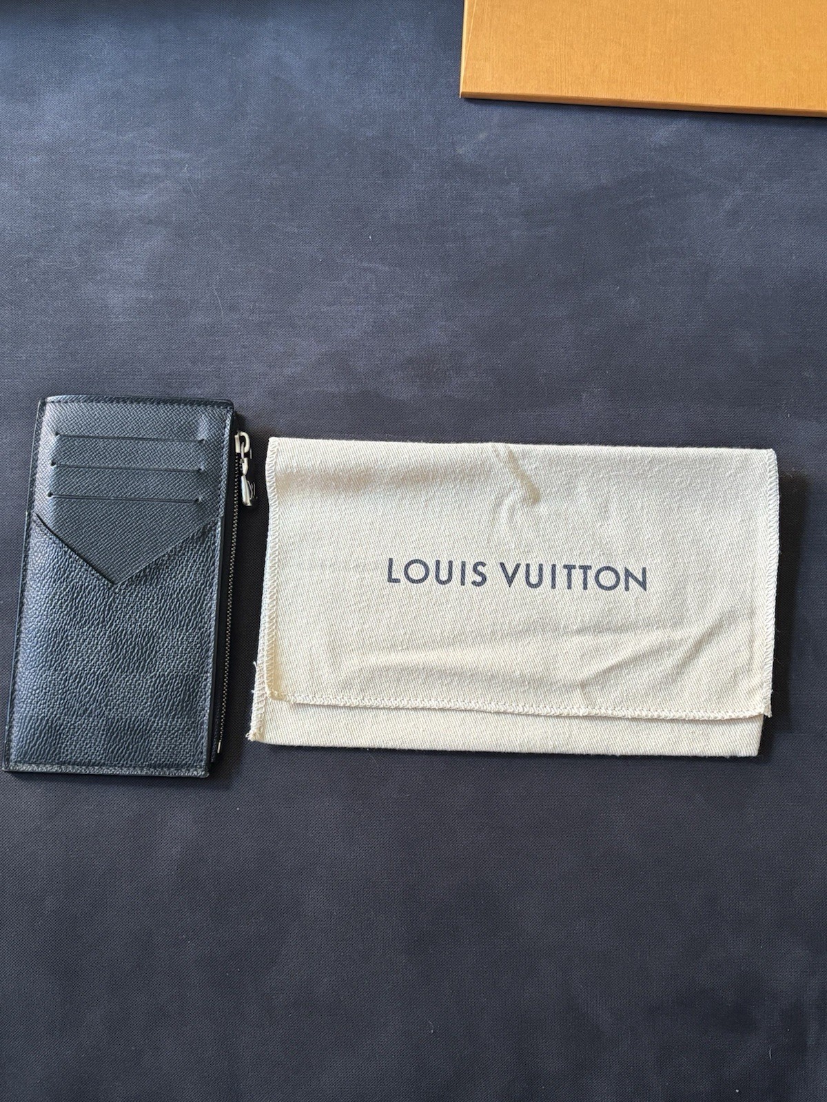 Louis Vuitton Paris Card Holder with Coin Pouch - Hardly Used with Original Box
