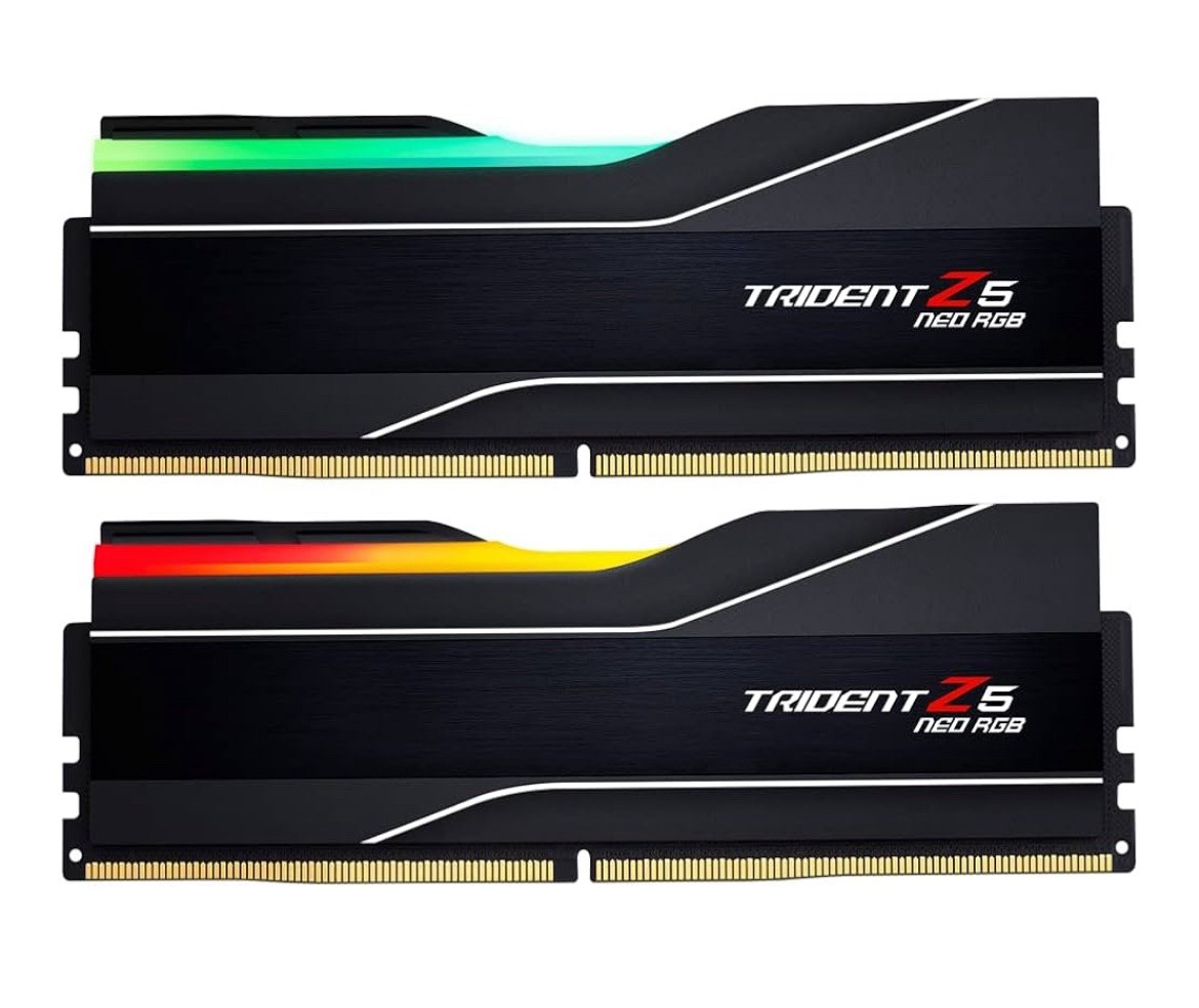Trident Z5 Neo RGB Series (AMD Expo) DDR5 RAM 32GB (2x16GB) 6000MT/s CL30-38-...