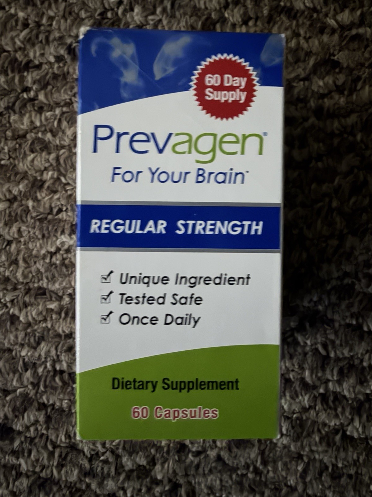 Prevagen Regular Strength 10 mg Capsules - 60 Ct