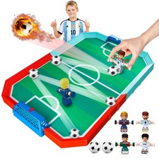 Soccer Board Game for , Mini Foosball Table Toys with Figures- Interactive fo...