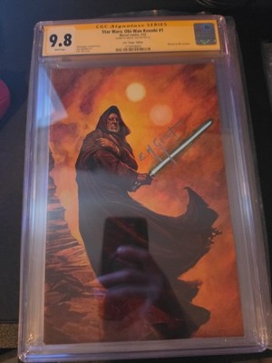Marvel Comics - Star Wars: Obi-Wan Kenobi #1 - Virgin CGC 9.8 Signed EM Gist