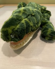 The Petting Zoo 17" Alligator Gator Crocodile Plush Toy Figure 1994