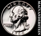 1964 Washington Quarter- Silver Lustrous Choice Gem Proof  #i4361
