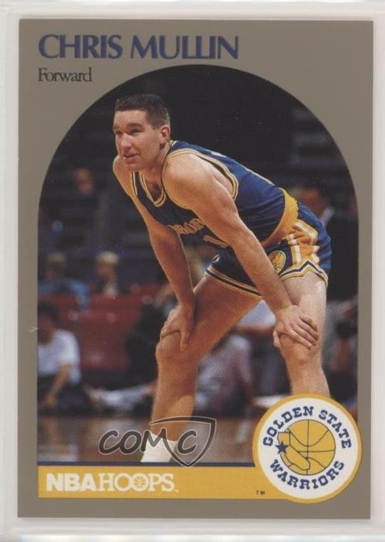 1990-91 NBA Hoops 100 Superstars Chris Mullin #32 HOF 1u6