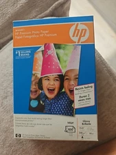 HP Premium Photo Paper Glossy 4 x 6" w tab Inkjet 