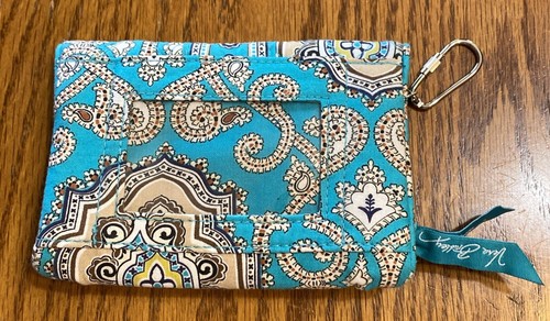 Vera Bradley Taxi Wallet Totally Turquoise NWOT - Picture 2 of 7