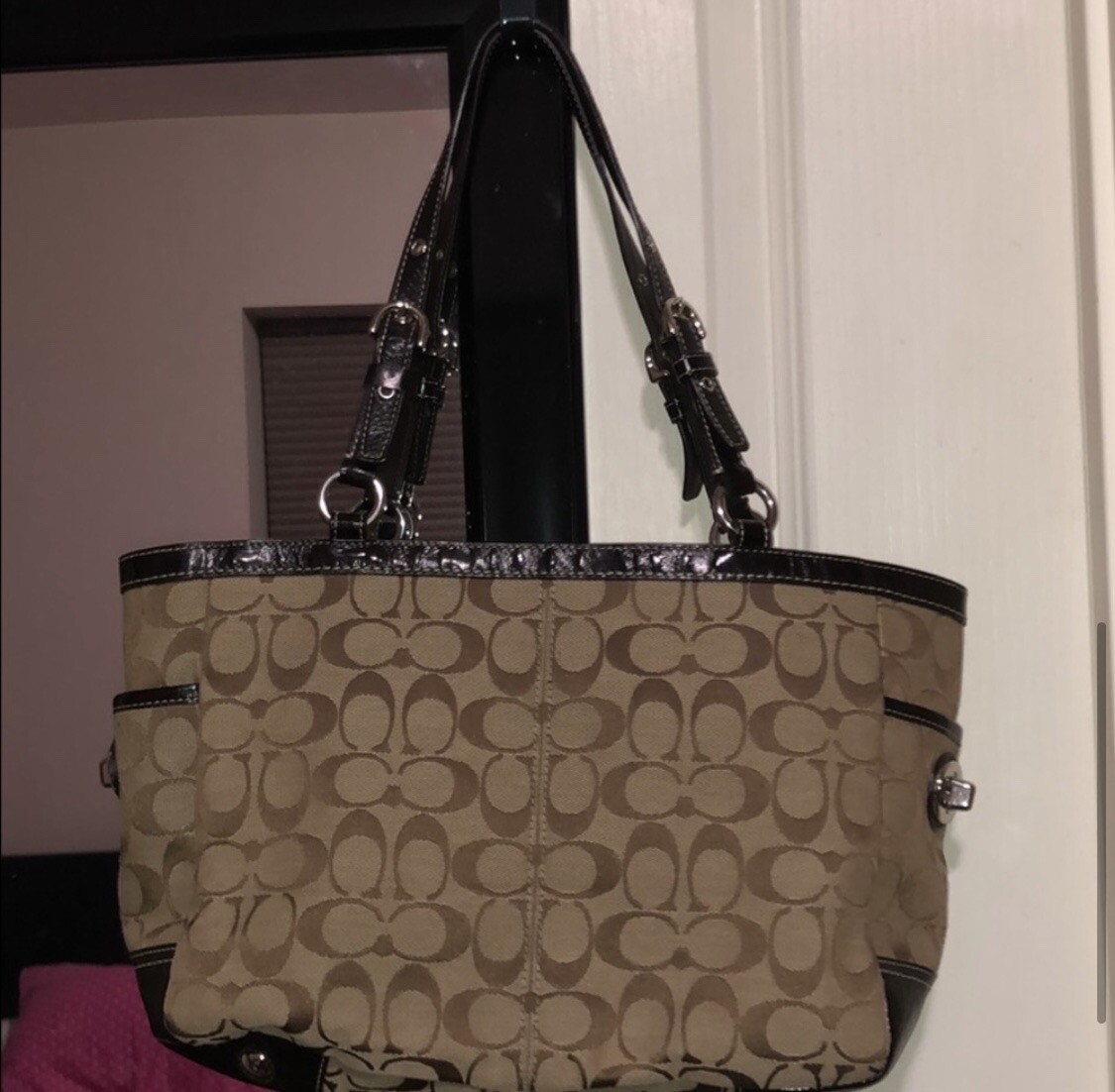 coach signature handbag | eBay