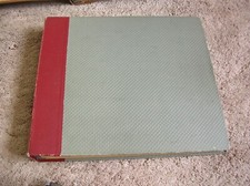 12" Record storage album hardcover 12 pocket pages excellent condition