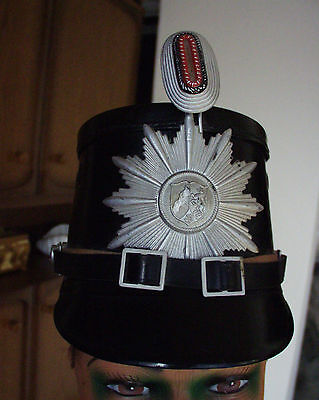 Polizei Tschako National Metall s r g  Mannschaft Original d178
