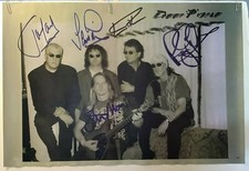 Deep Purple Original  Preprinted Autographs J-1782 23" x 34"  RARE Poster