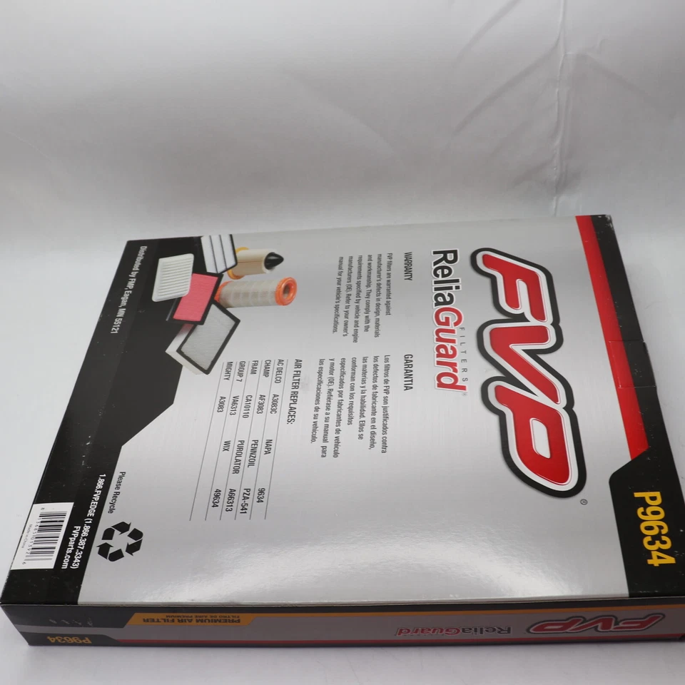 Filtro de aire FVP P9634 Foto 3 de 4