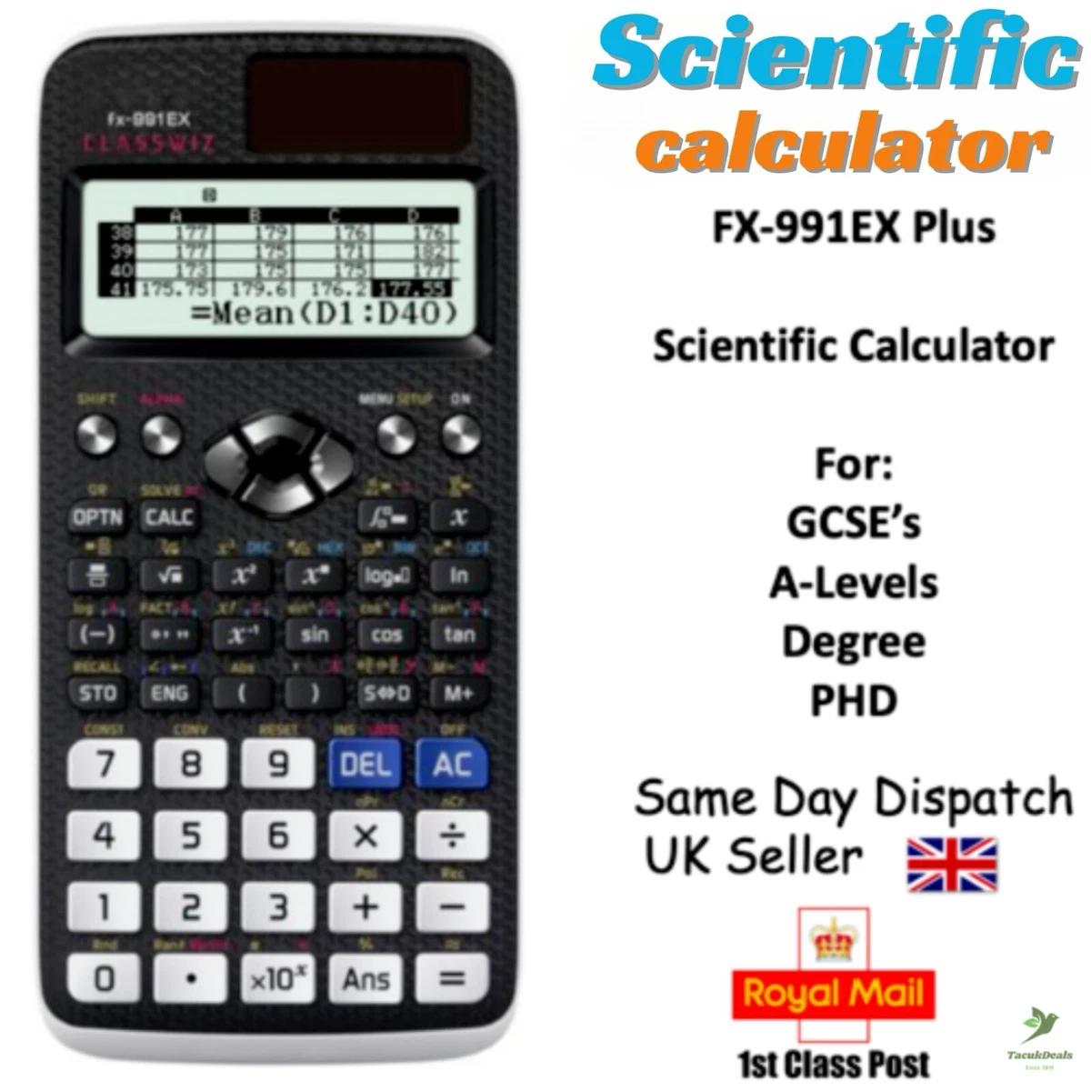 CASIO FX-991EX Classwiz Engineering Advanced Scientific Calculator