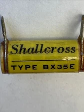 Vintage SHALLCROSS  1% Precision Wirewound Resistor Type BX35E: 71 Ohm, NOS NEW