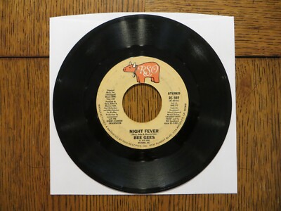 The Bee Gees   Night Fever / Down The Road 1978 RSO RS 889 7'' Single VG+/Generic