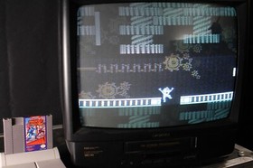 Nintendo Mega Man 2 II NES vintage original classic video game cartridge 1989