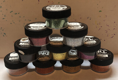 10- Barbara Trombley's Art Glittering System Glitter Assorted