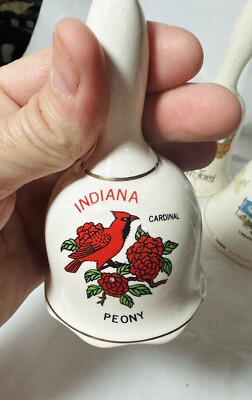 5 Hand Bells Featuring 2 Virginia, Indiana, Petrified Forest