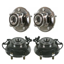 Moog Front & Rear Wheel Bearing and Hub Assemblies Kit For Dodge Journey 2009-18