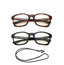 Computer Reading Glasses Blue Light Blocking Gaming Glasses Thick Frame for Men