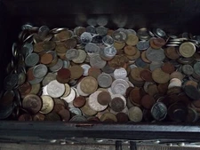 Bulk Mixed Foreign World Coins - 1 LB (ONE POUND) Bag