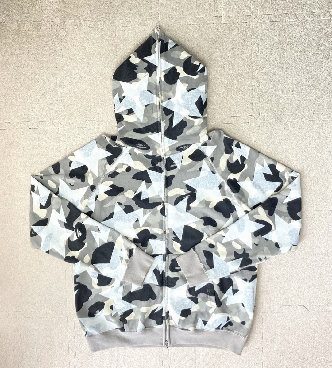RARE '10 Bathing Ape Bapesta Stars Zip Hoodie | eBay