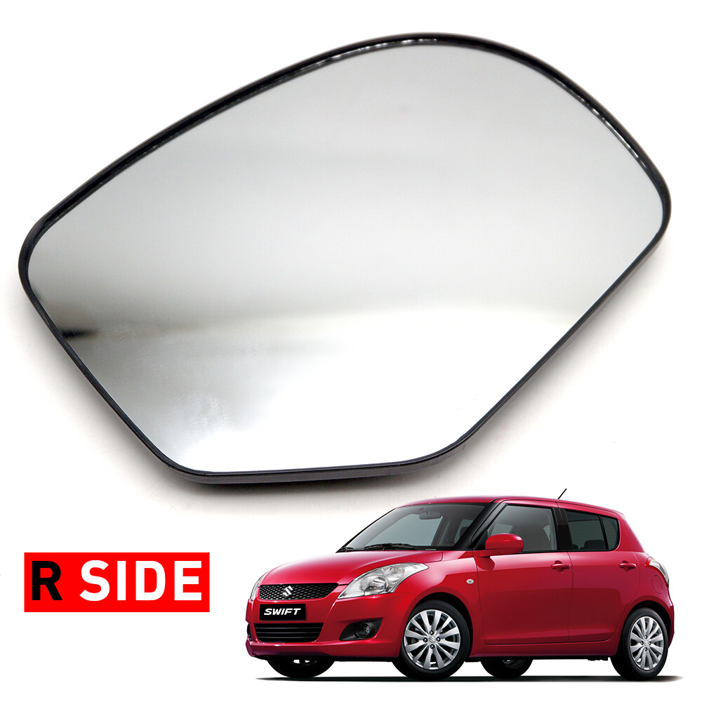 Rh Side View Door Mirror Glass Lens Fits Suzuki Swift Hatchback 