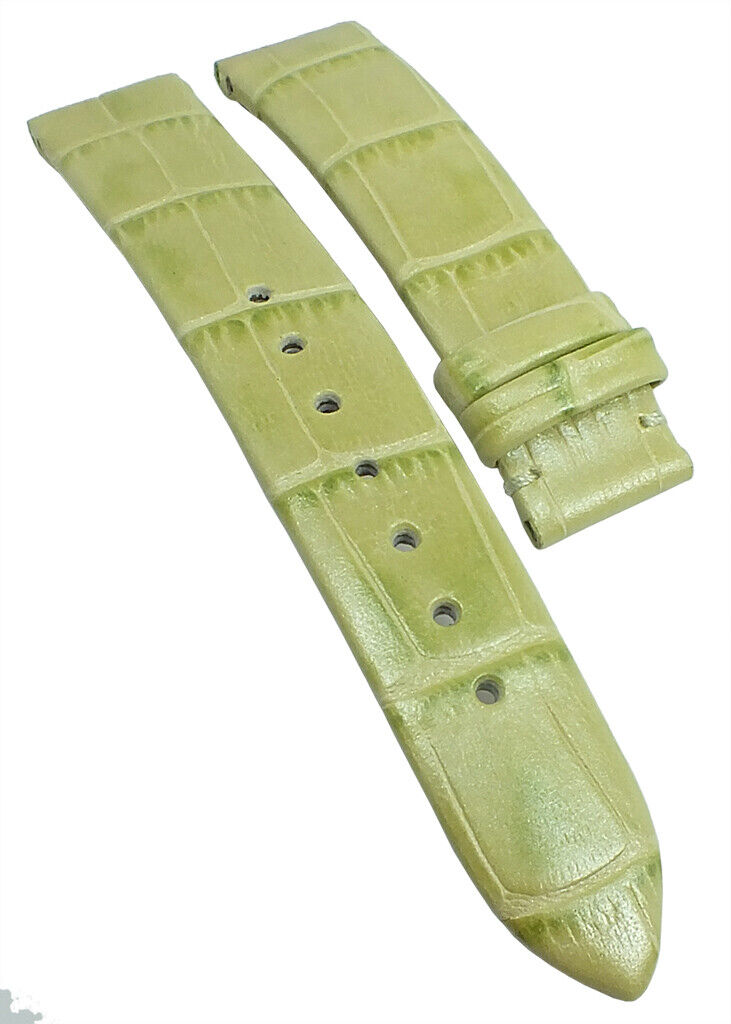 Candino Bracelet en Cuir Vert Croco Optique Sans Fermoir C4360/5