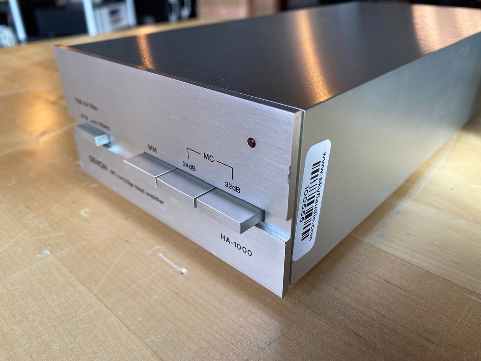 動作良好の美品】 DENON HA-1000 MCカートリッジヘッドアンプ