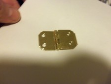 Banjo Case OFFSET NICKEL Hinge For overlapping chipboard, wood cases Made USA
