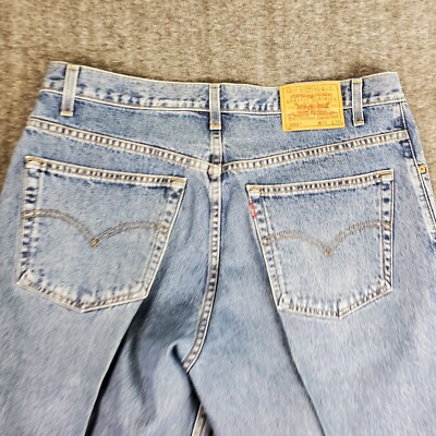 Vintage Levi's 560 Jeans Men's Size 38x34 Loose Fit Tapered Leg