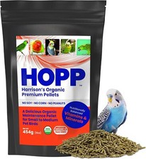 Nutritionally balanced food for small to medium sized pet birds