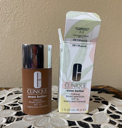 CLINIQUE Even Better Makeup Broad Spectrum CN 116 SPICE 1 FL. OZ