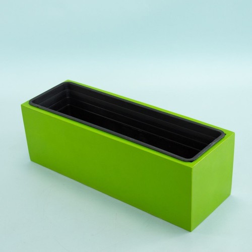 Elegant Einrichten | Pflanzkübel | Fiberglas | rechteckig | 61x21x20 | avocado | - Bild 2 von 8
