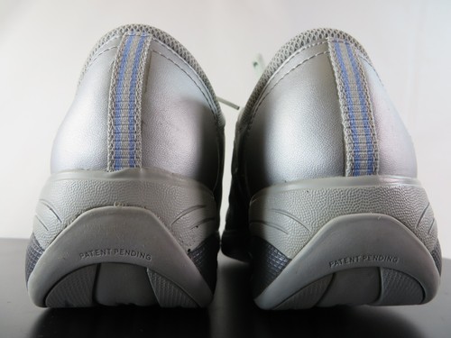 Grasshoppers Get Fit Sz 9.5M Performance Platforms Lace-Up Metallic Silver New - Picture 15 of 21