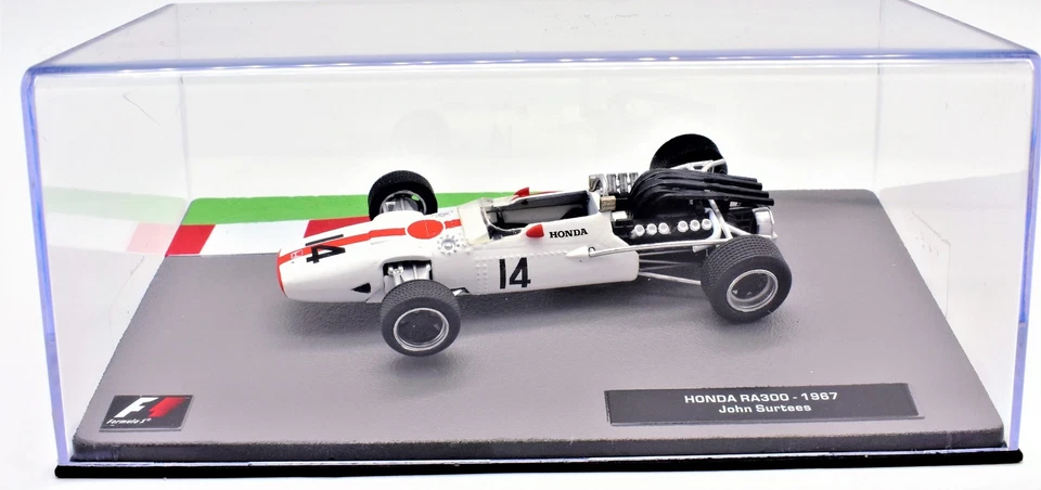Modellini auto FORMULA 1 scala 1:43 HONDA RA300 Surtees collezione modellismo - Immagine 2 di 4