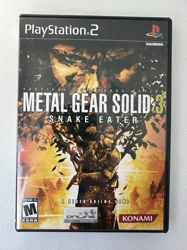 New ListingMetal Gear Solid 3 Snake Eater PS2 PlayStation 2 Complete CIB
