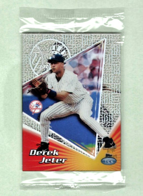 1999 Topps TEK Factory Sealed Promo Pack Derek Jetter-Moises Alou-Tony Clark NM