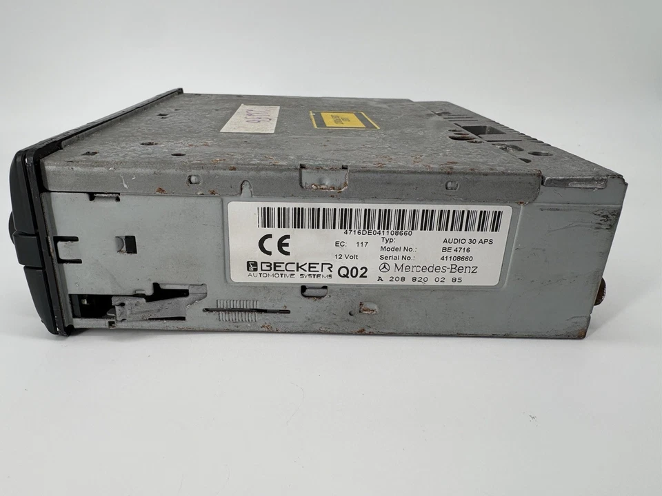 Mercedes Benz Audio 30 APS BE4716 Becker Radio A208 820 02 85 - Bild 3 von 4