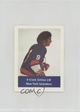 1974-75 NHL Action Album Stamps Clark Gillies HOF 0o5t