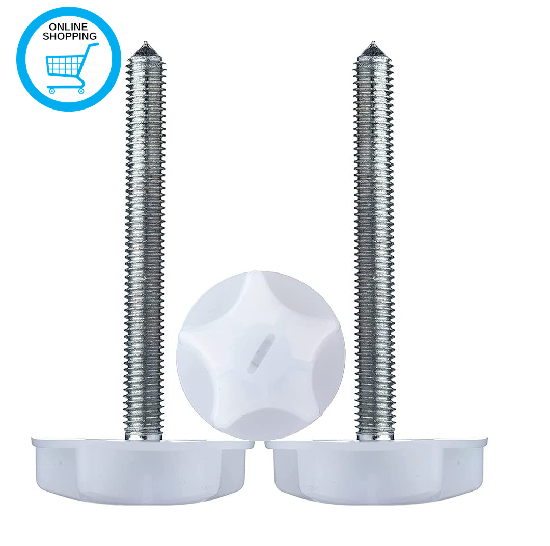 M8 HEADBOARD BOLTS SCREWS with FITTED WASHERS FIXINGS for DIVAN BED Ottoman 50Mm