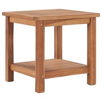 Teak Massiv Couchtisch Beistelltisch Gartentisch Kaffeetisch Teetisch vidaXL