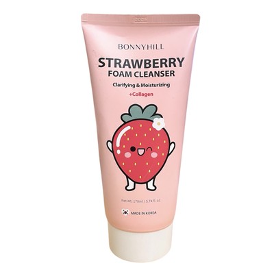 Bonny Hill Strawberry Clarifying & Moisturizing Foam Cleanser 5.74 fl oz