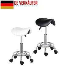 Sattelhocker Rollhocker Arbeitshocker Drehhocker Kosmetikhocker Gepolstert