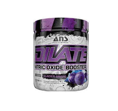 ANS Dilate Pump Pre Workout Grape Flavor 30 Servings Energy Boost Muscle NEW